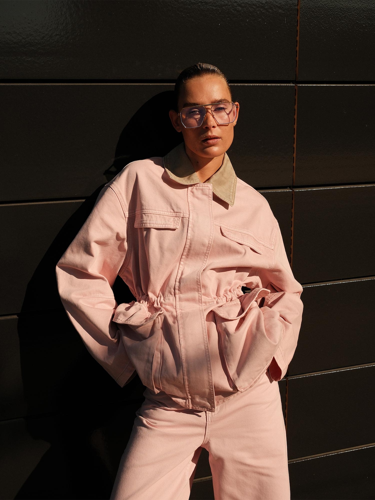 EDITED Giacca di mezza stagione 'Bonnie' marrone