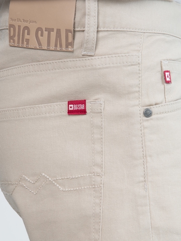 BIG STAR Regular Broek 'Aden' in Beige