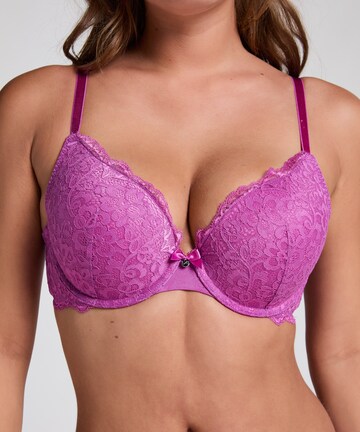 Hunkemöller Push-up BH 'Marine' in Lila