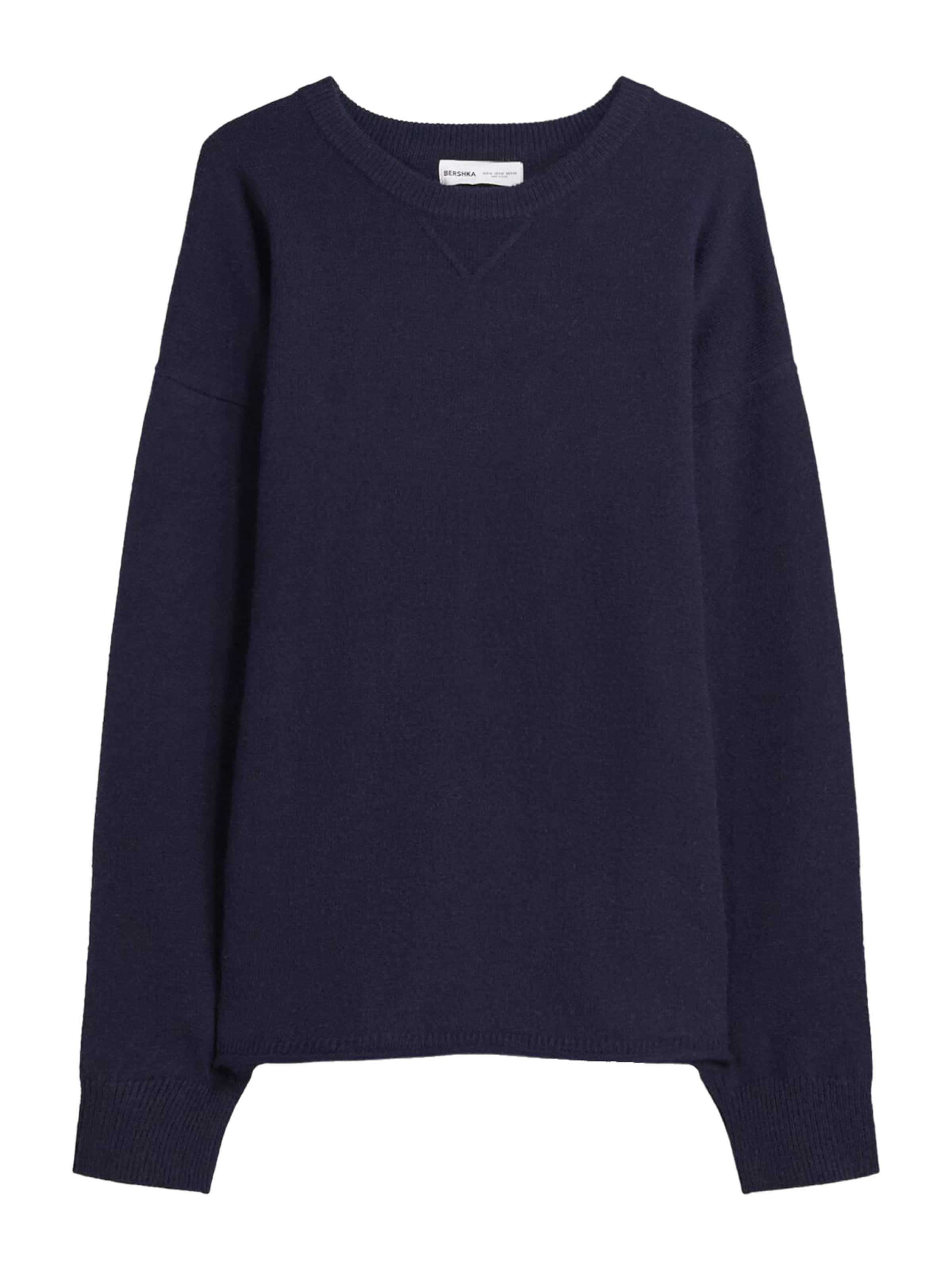 Pull-over Bershka en bleu : devant
