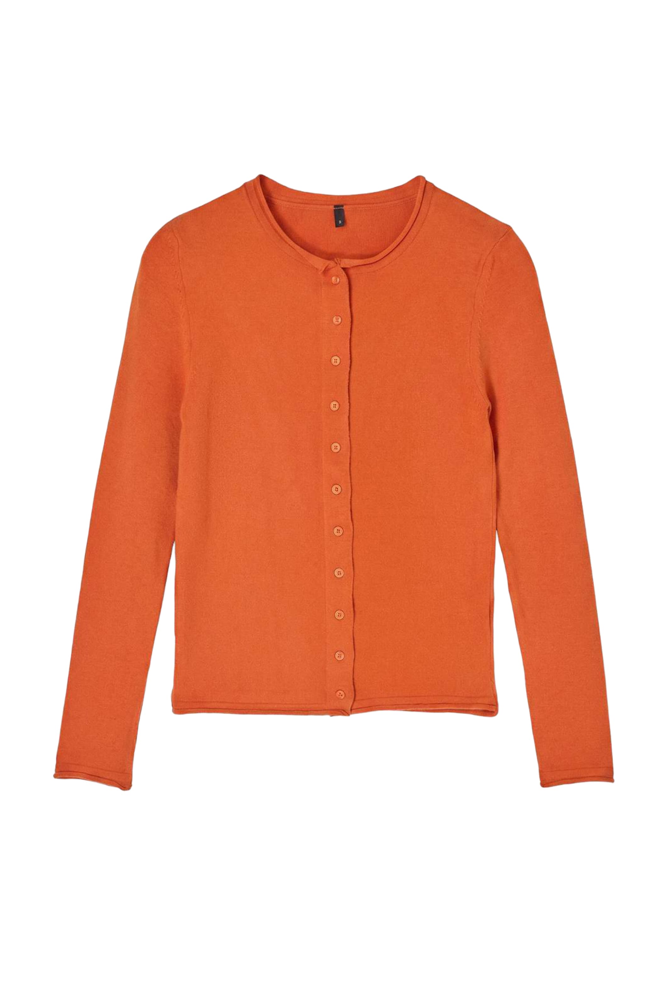 Cardigan Trendyol en orange : devant