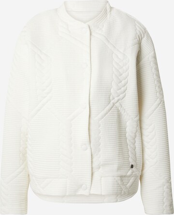 Key Largo Sweat jacket 'STACEY' in White: front