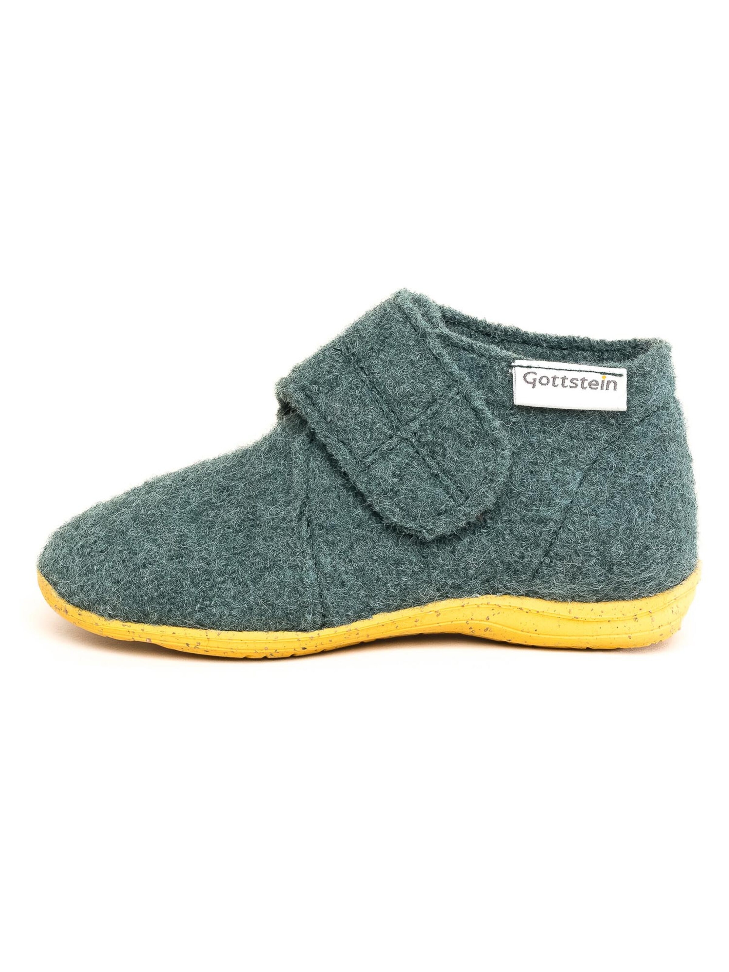 Gottstein Huisschoenen 'Alpine Racer RU' in Groen: voorkant