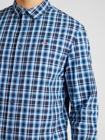 Regular fit Camicia 'ESSENTIAL' di Tommy Jeans in blu