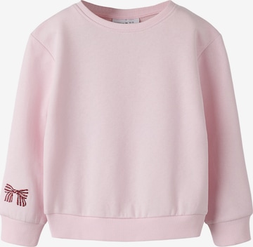 NAME IT Sweatshirt 'NMFOKALA' in Pink: Vorderseite