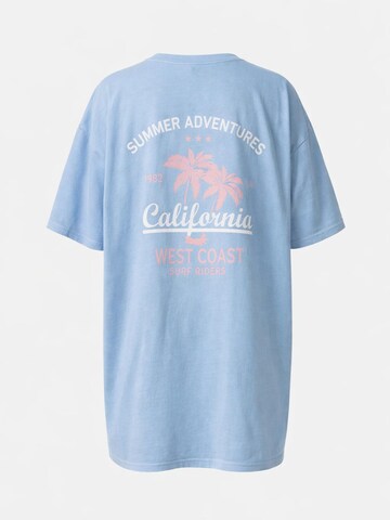 Worldclassca Oversized Shirt 'California' in Blue