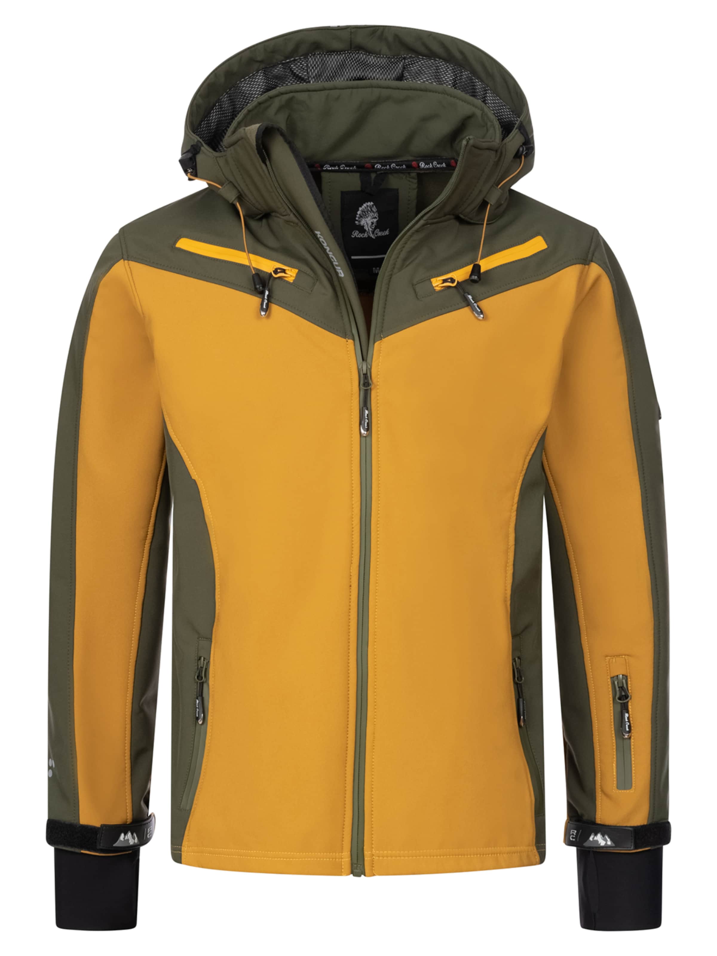 Rock Creek Weatherproof jacket in Green: front