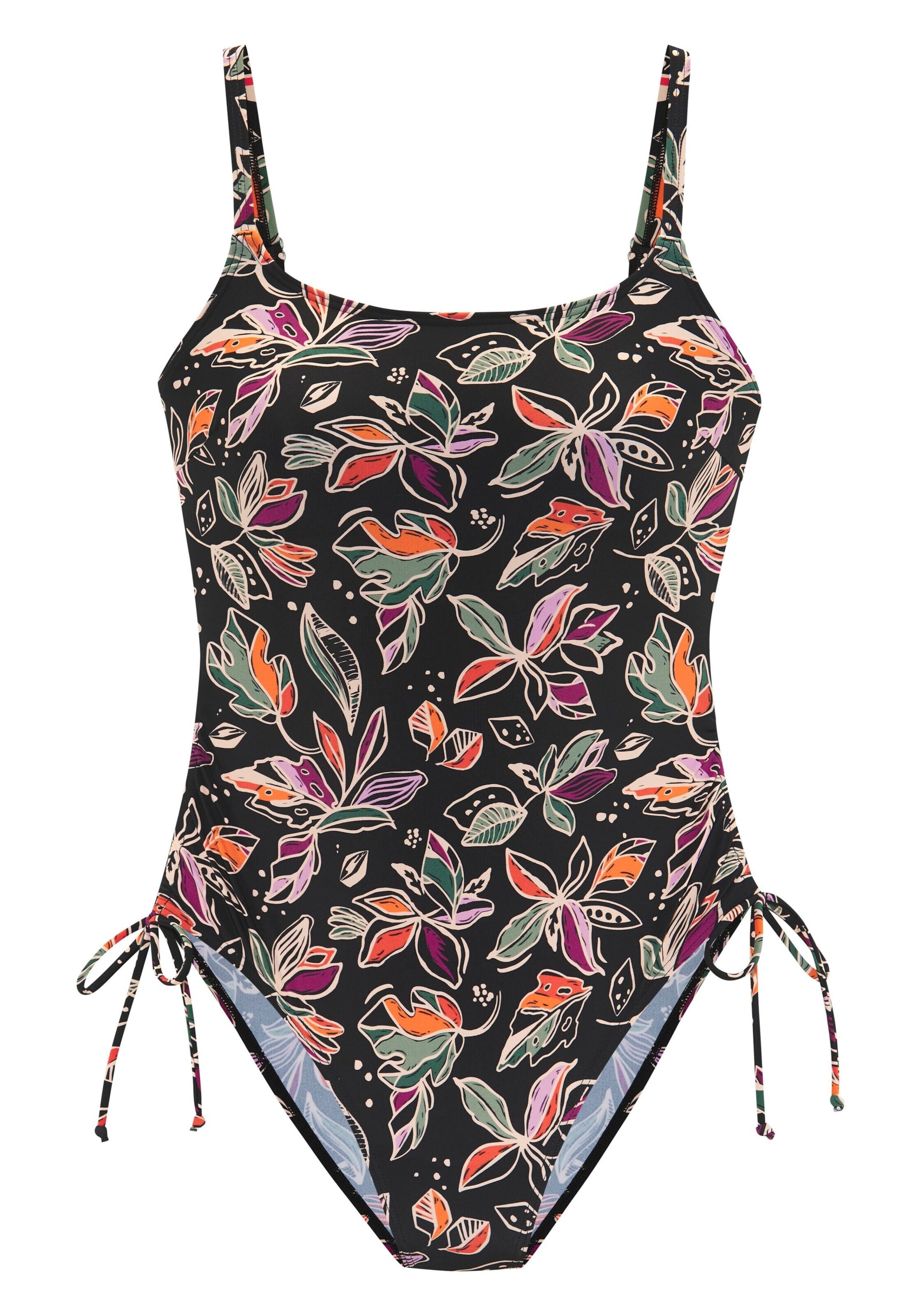 BUFFALO - Traje de baño en negro: frente