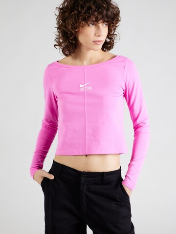 Nike Sportswear Shirt 'AIR' in Roze
