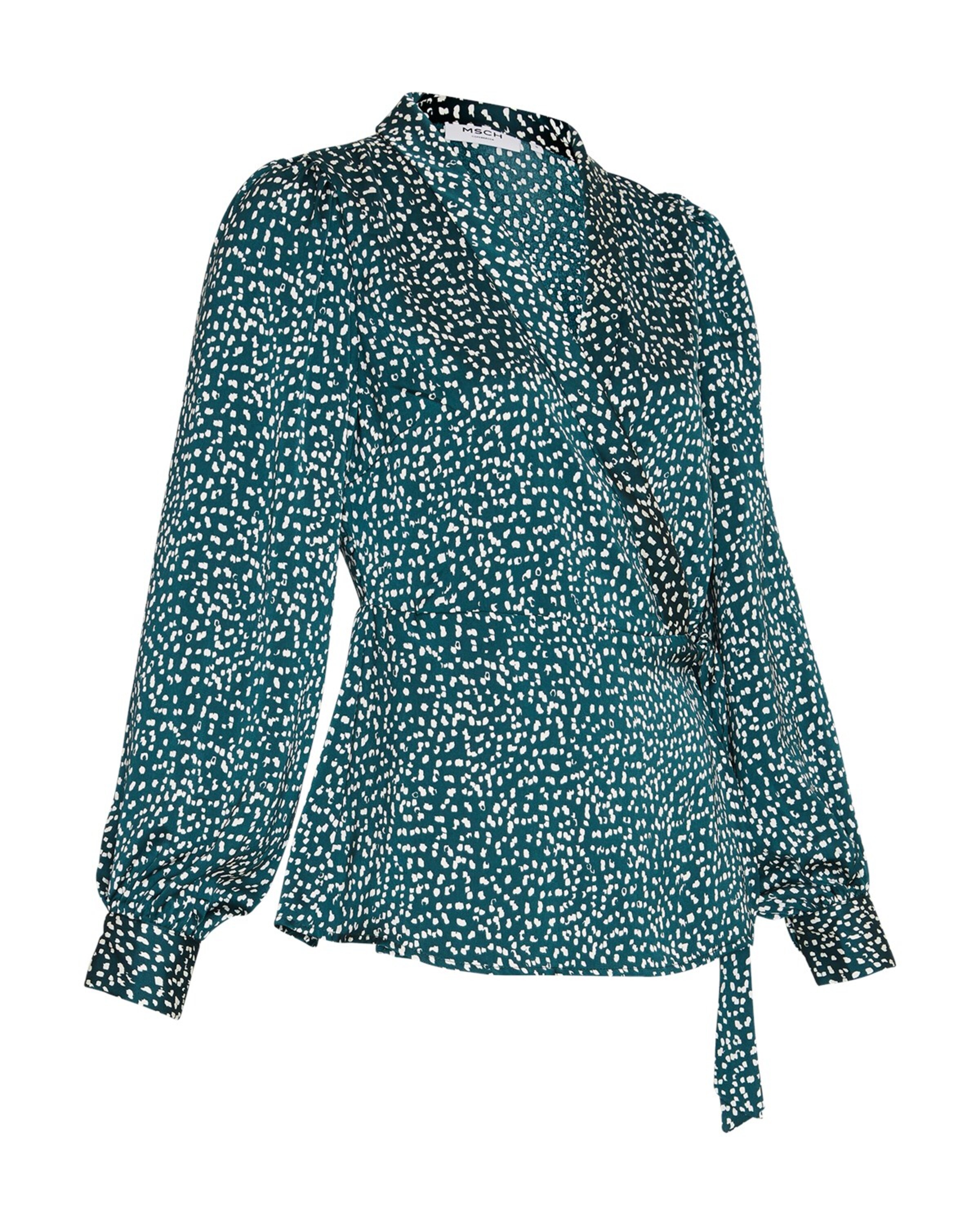 MSCH COPENHAGEN Blúz 'Myrina' - zöld