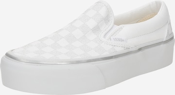 VANS Slip on -tennarit 'Classic' värissä hopea: etupuoli
