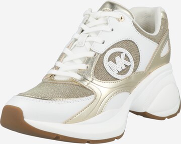Sneaker bassa 'ZUMA TRAINER' di MICHAEL Michael Kors in oro: frontale
