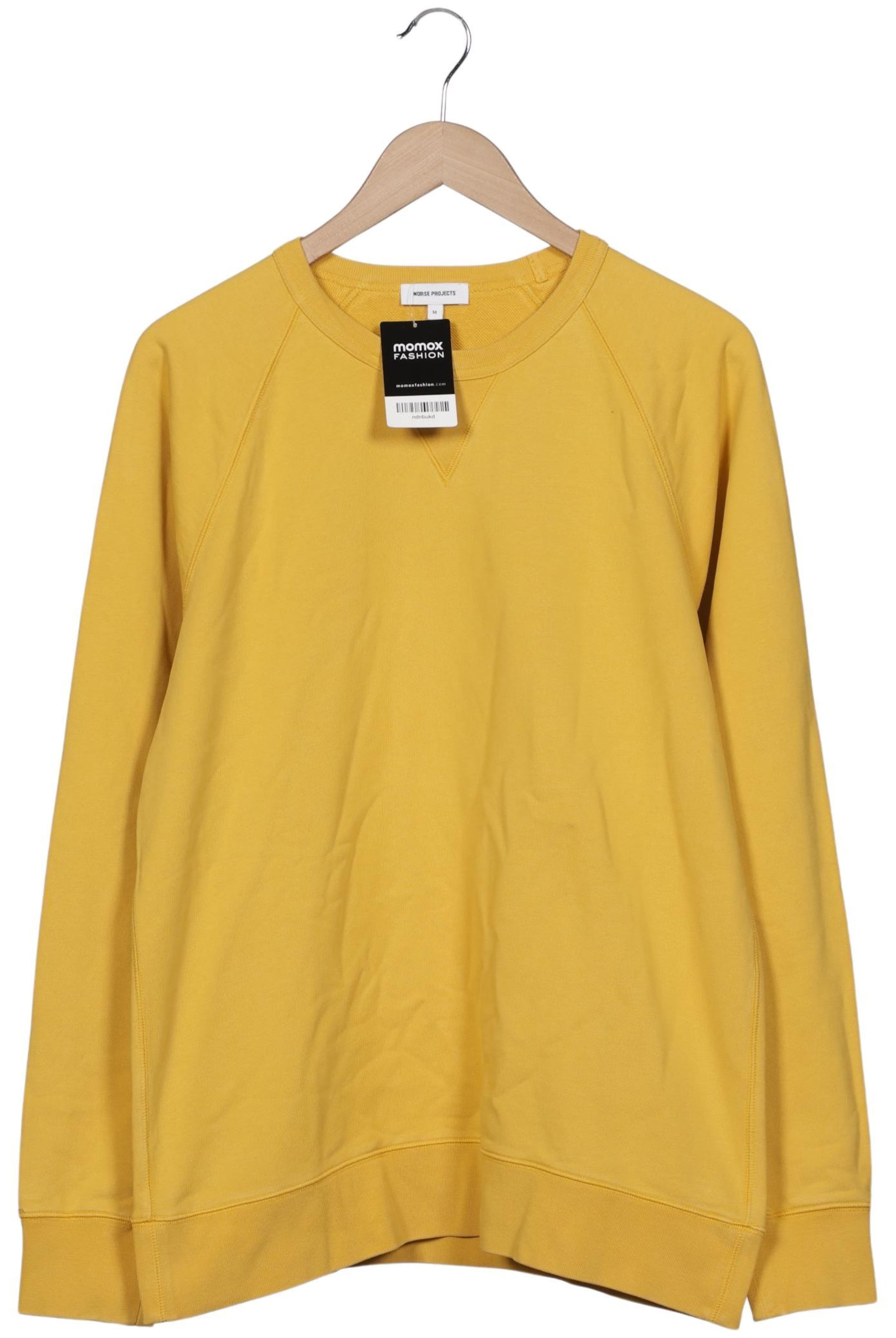 NORSE PROJECTS Sweatshirt & Zip-Up Hoodie in M in Yellow: front