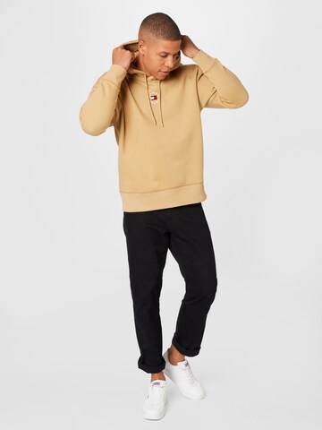 Sweat-shirt Tommy Jeans en beige