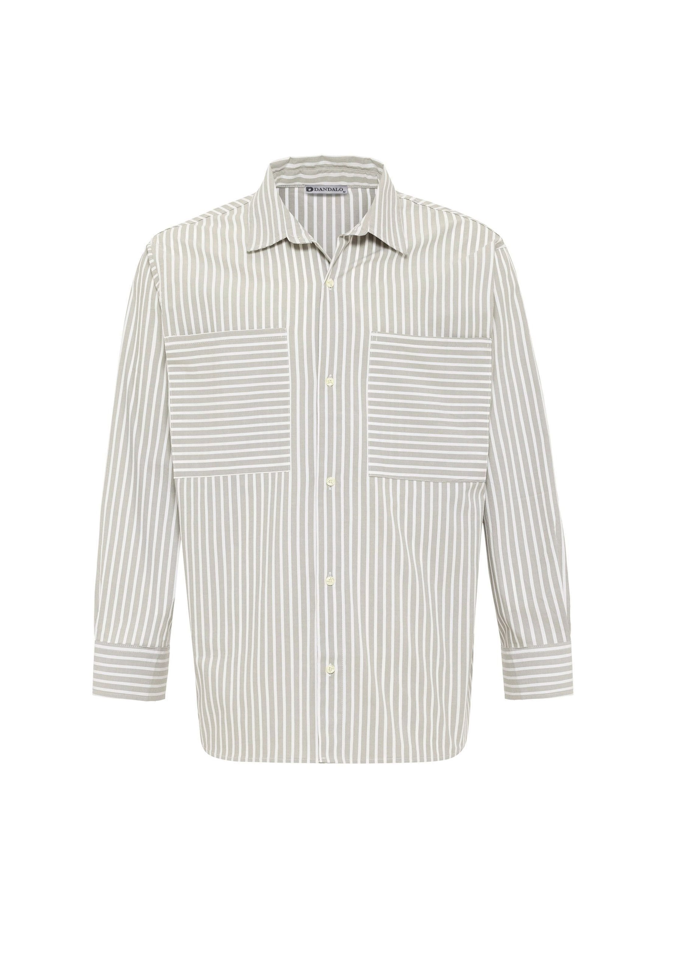 Dandalo Comfort Fit Hemd in Grün: Vorderseite