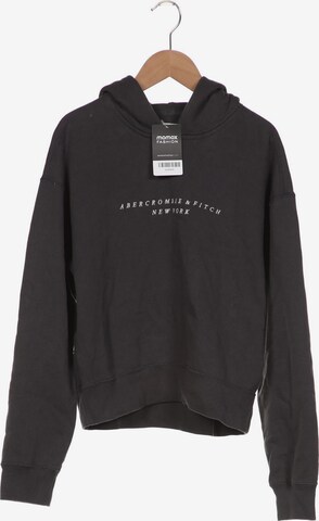 Abercrombie & Fitch Sweatshirt & Zip-Up Hoodie in XS in Grey: front