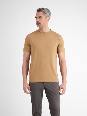 LERROS Shirt in Bruin: voorkant