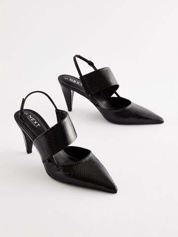 Décolleté sling di Next in nero