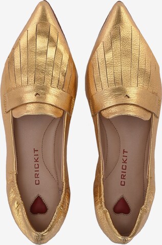 Crickit Slipper ' JANET ' in Gold