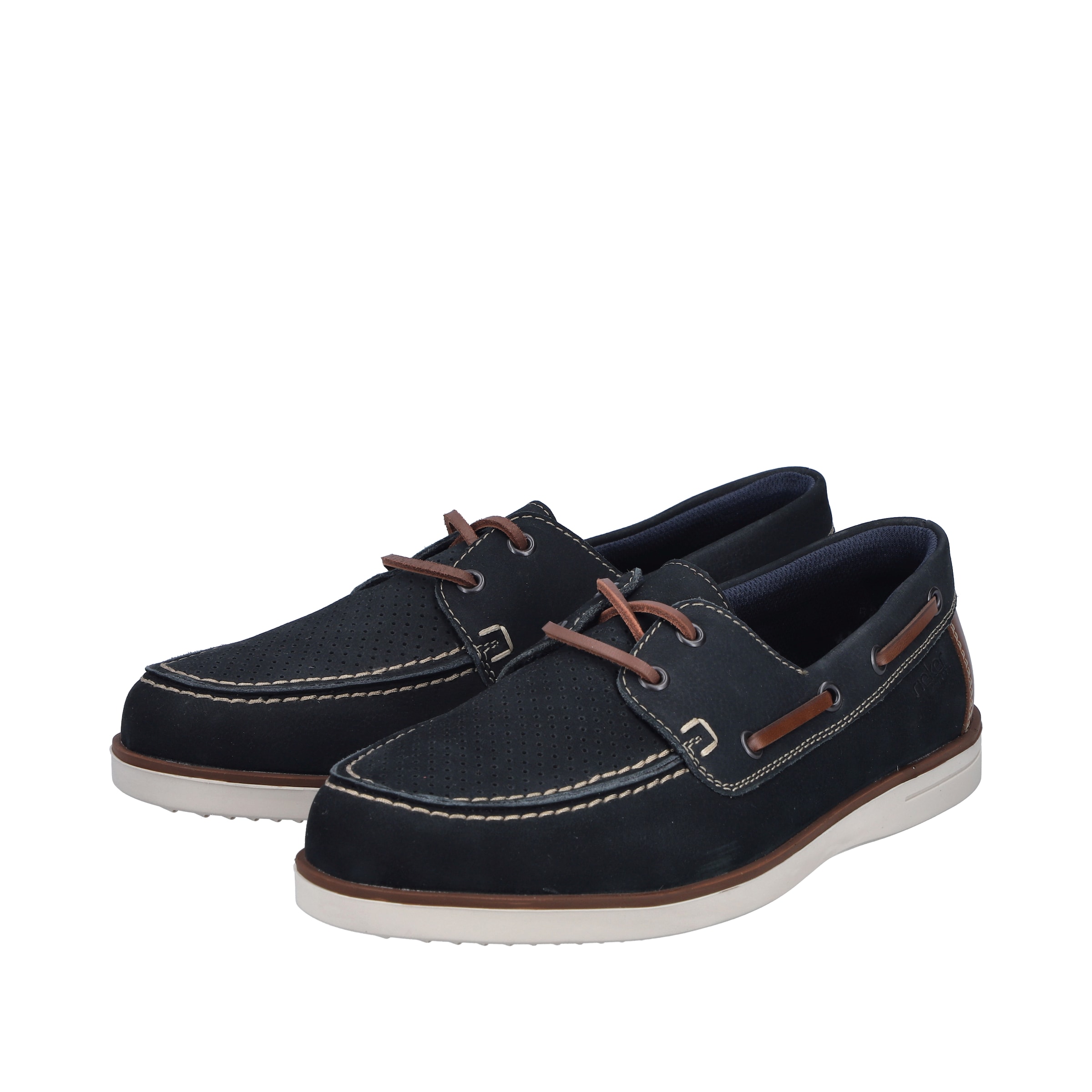 Rieker Lace-Up Shoes in Blue