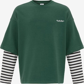 VAMOS CLO Sweatshirt in Green: front