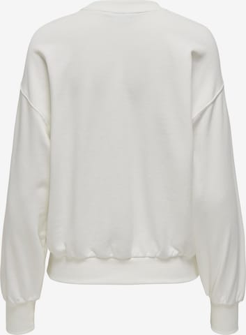 Only Petite - Sweatshirt 'HANNA' em branco