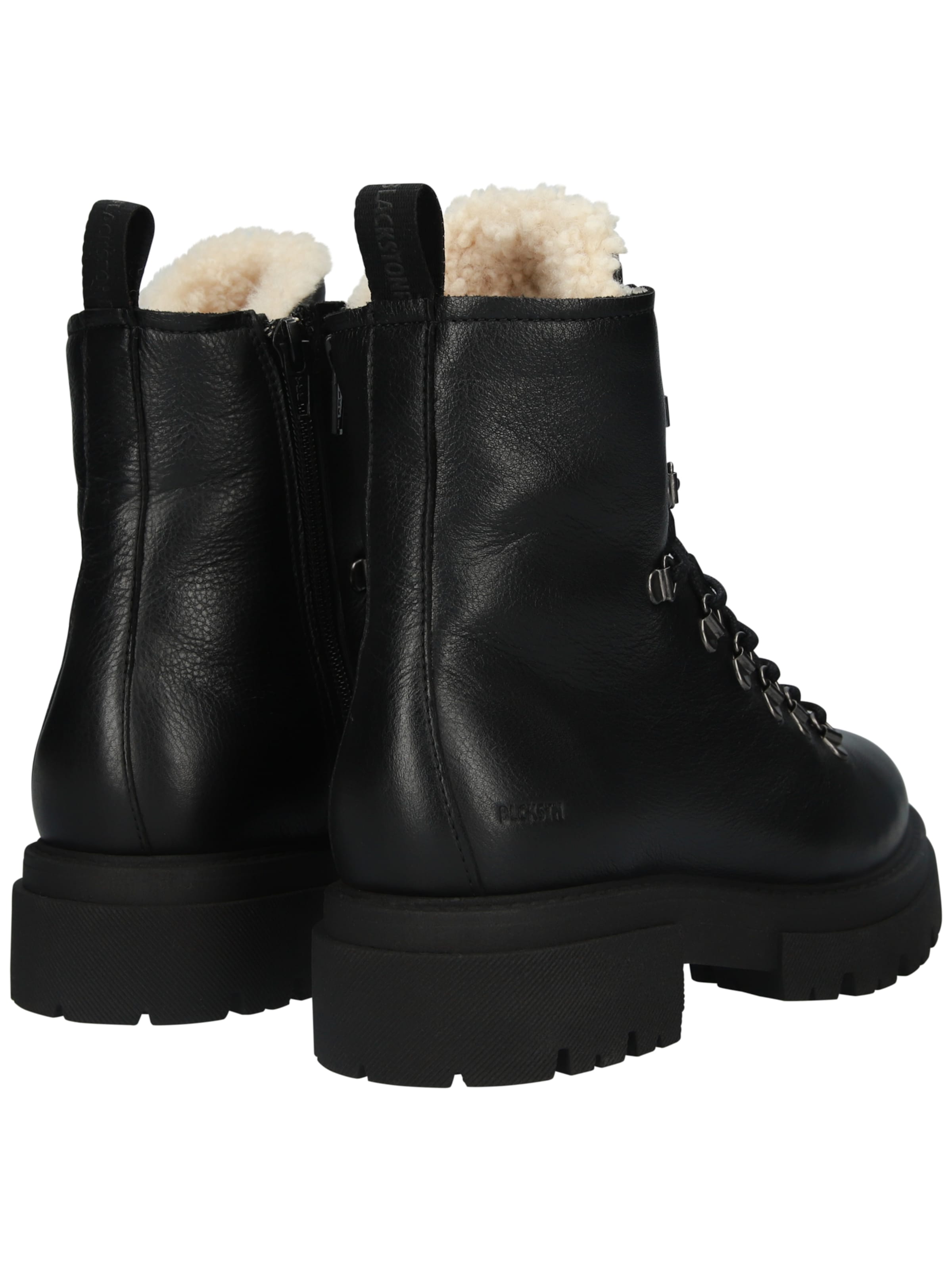 BLACKSTONE Lace-up bootie 'Ida AL467' in Black