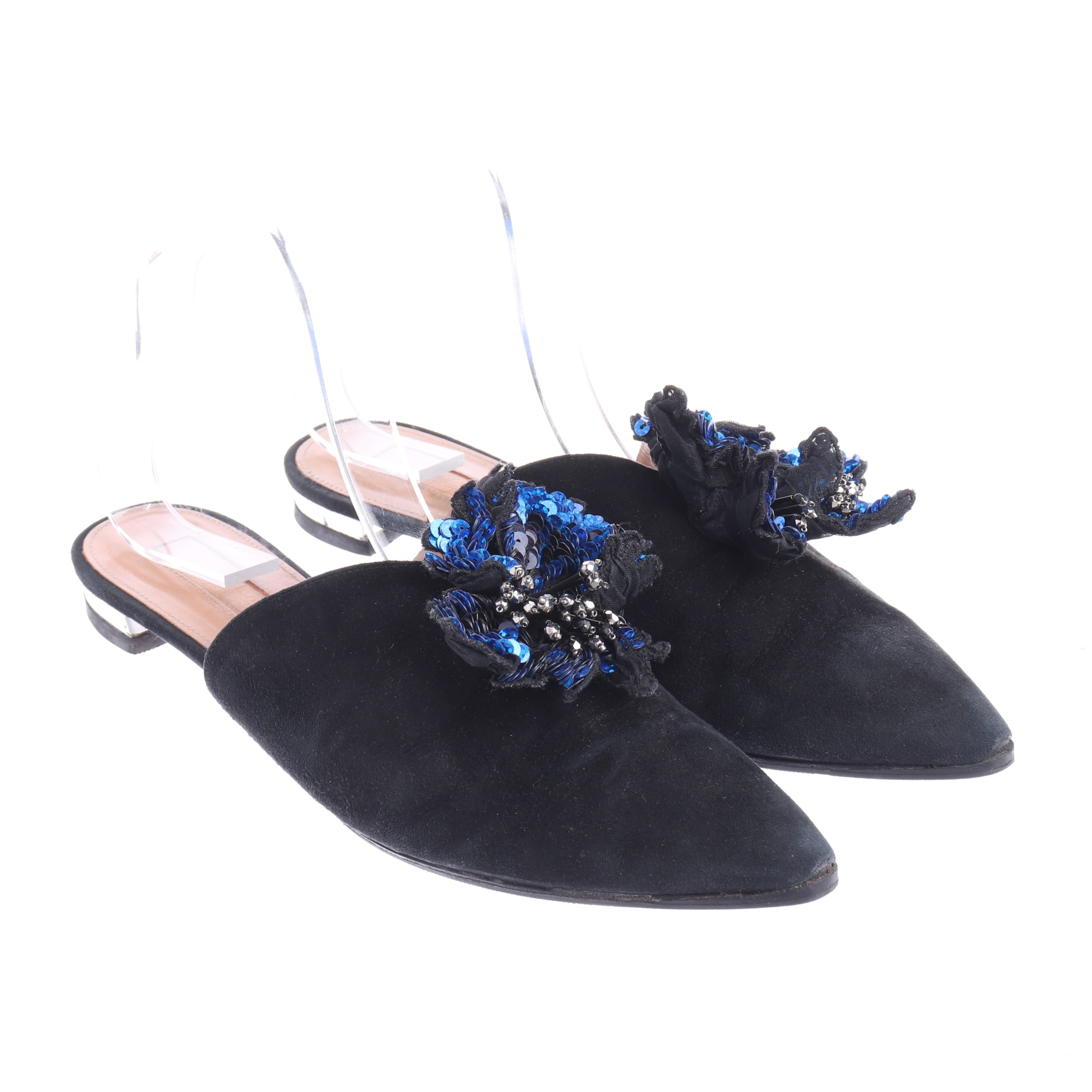 Aquazzura Flats & Loafers in 39 in Black, Item view