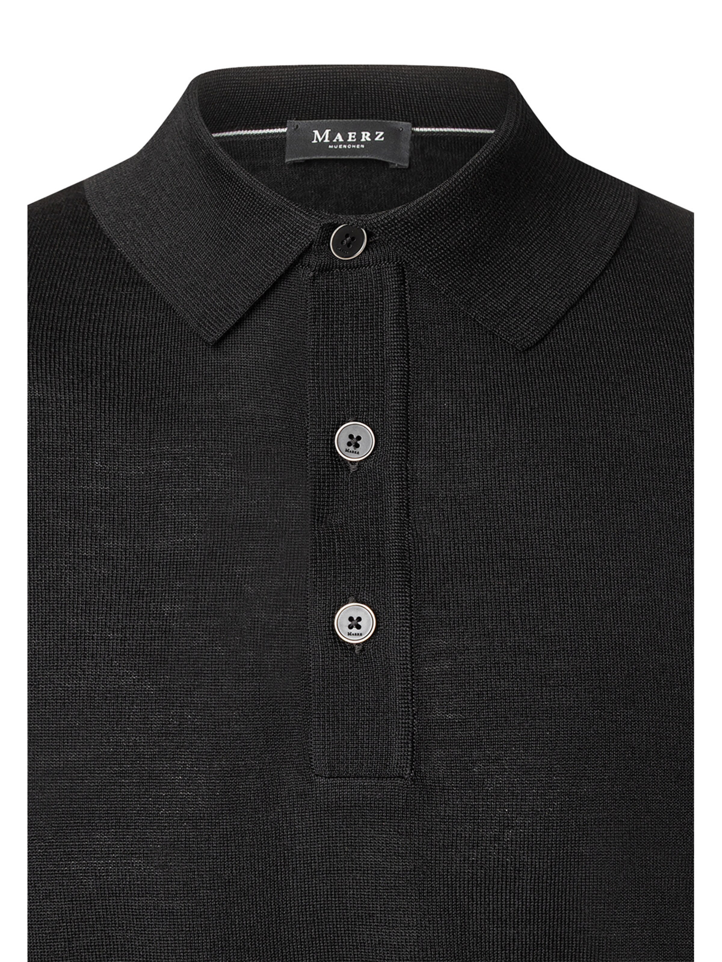 Pull-over MAERZ Muenchen en noir : devant