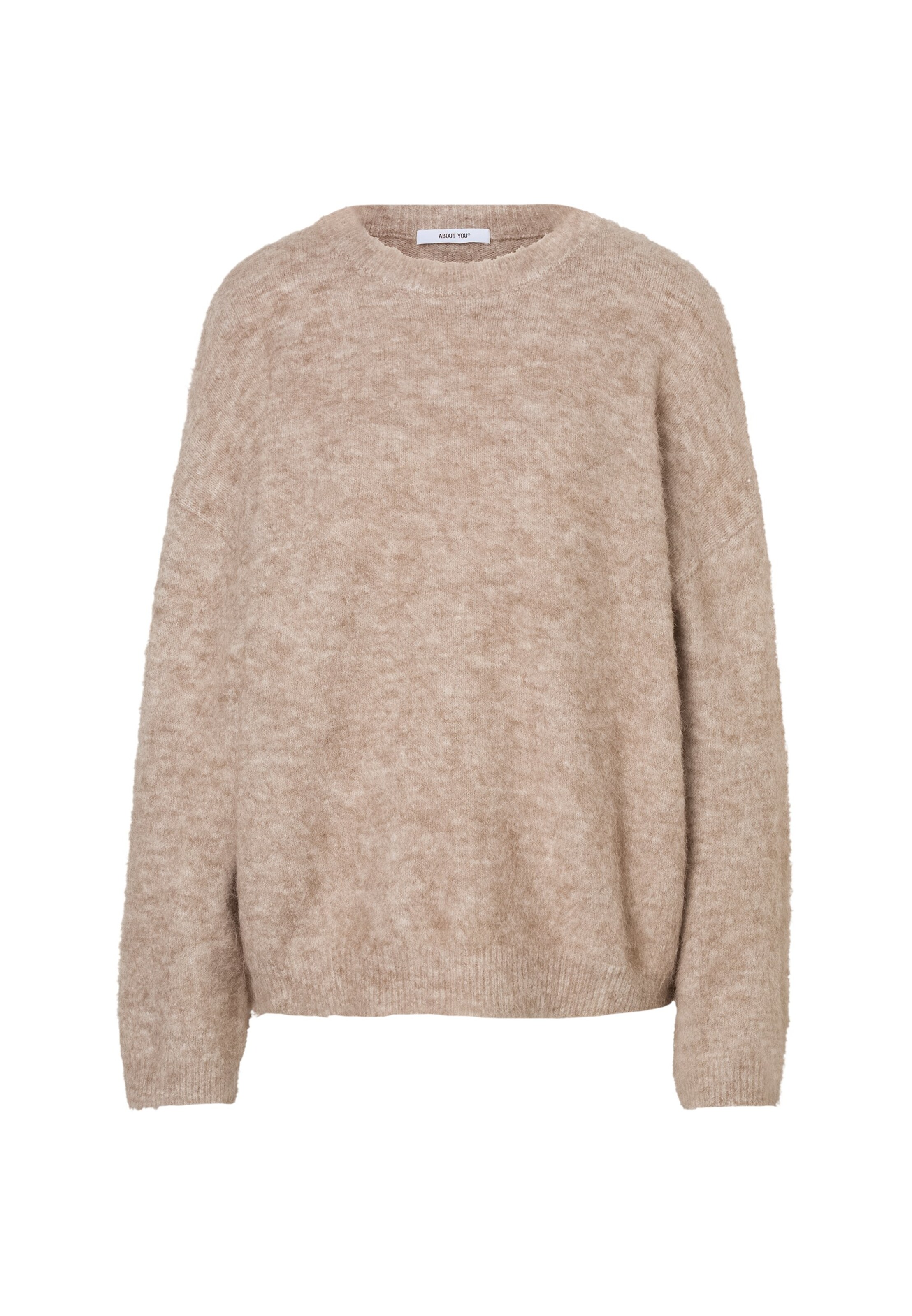 Pull-over oversize 'Tessy' ABOUT YOU en beige : devant