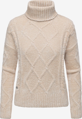 Ragwear Pullover 'Janna' in Beige: Vorderseite