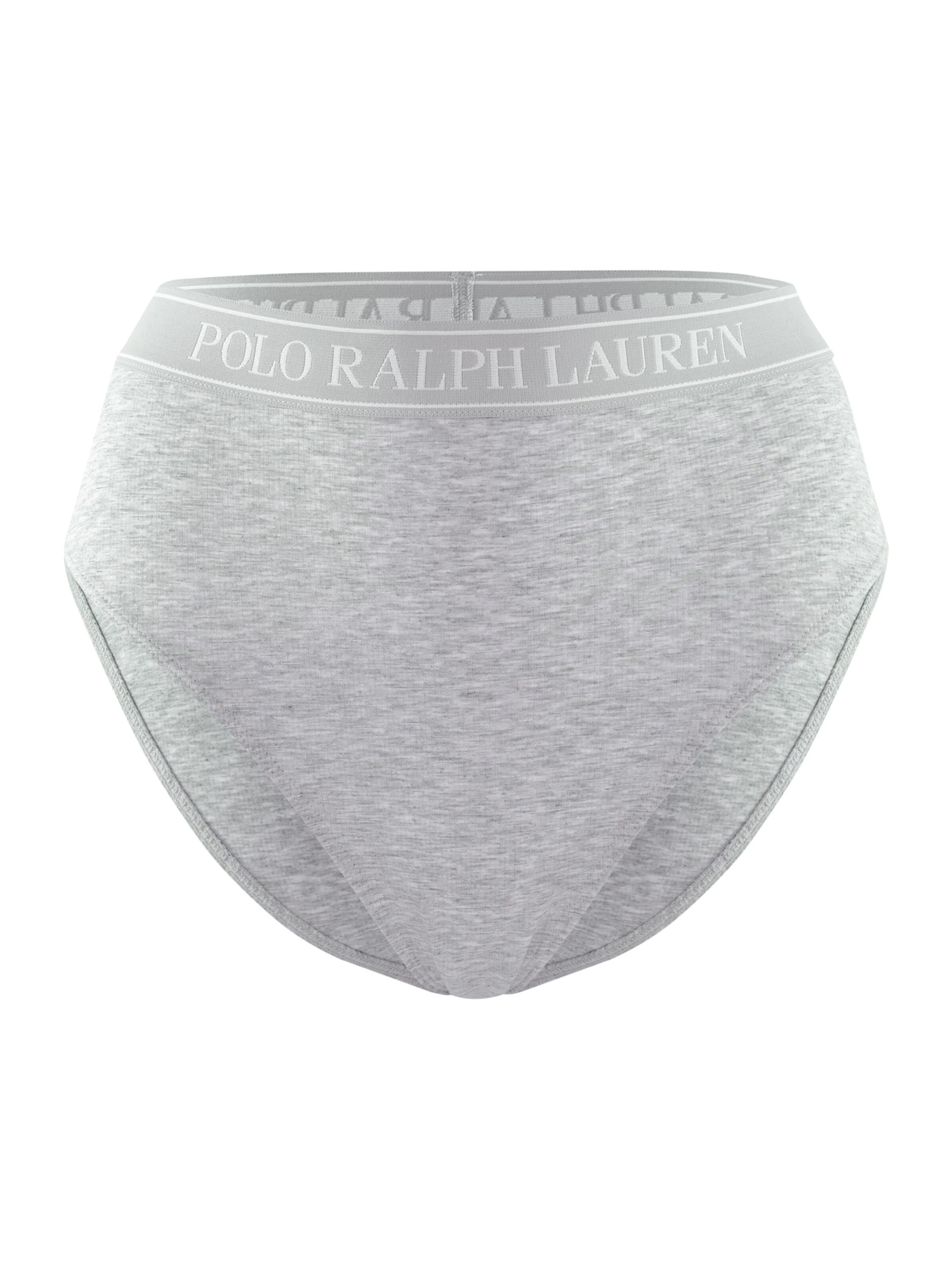 Slip Polo Ralph Lauren en gris : devant