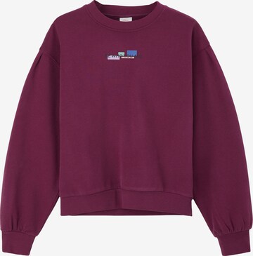 s.Oliver Sweatshirt in Rot: predná strana