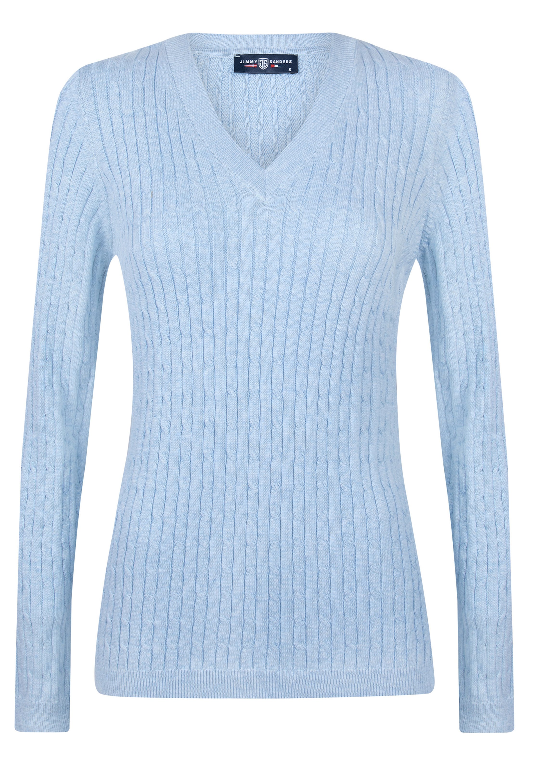 Pull-over Jimmy Sanders en bleu : devant