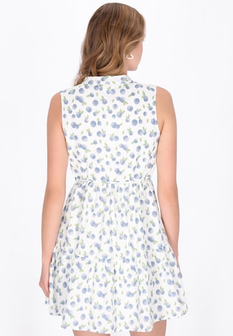 Robe-chemise MYMO en blanc