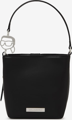 Karl Lagerfeld Дамска чанта 'IKON' в черно: отпред