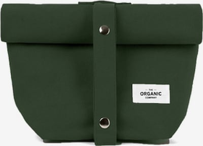 The Organic Company Aufbewahrungstasche 'Lunch Bag' (GOTS) in dunkelgrün / weiß, Produktansicht