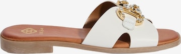 Desa Mule 'Hausschuhe' in White: front