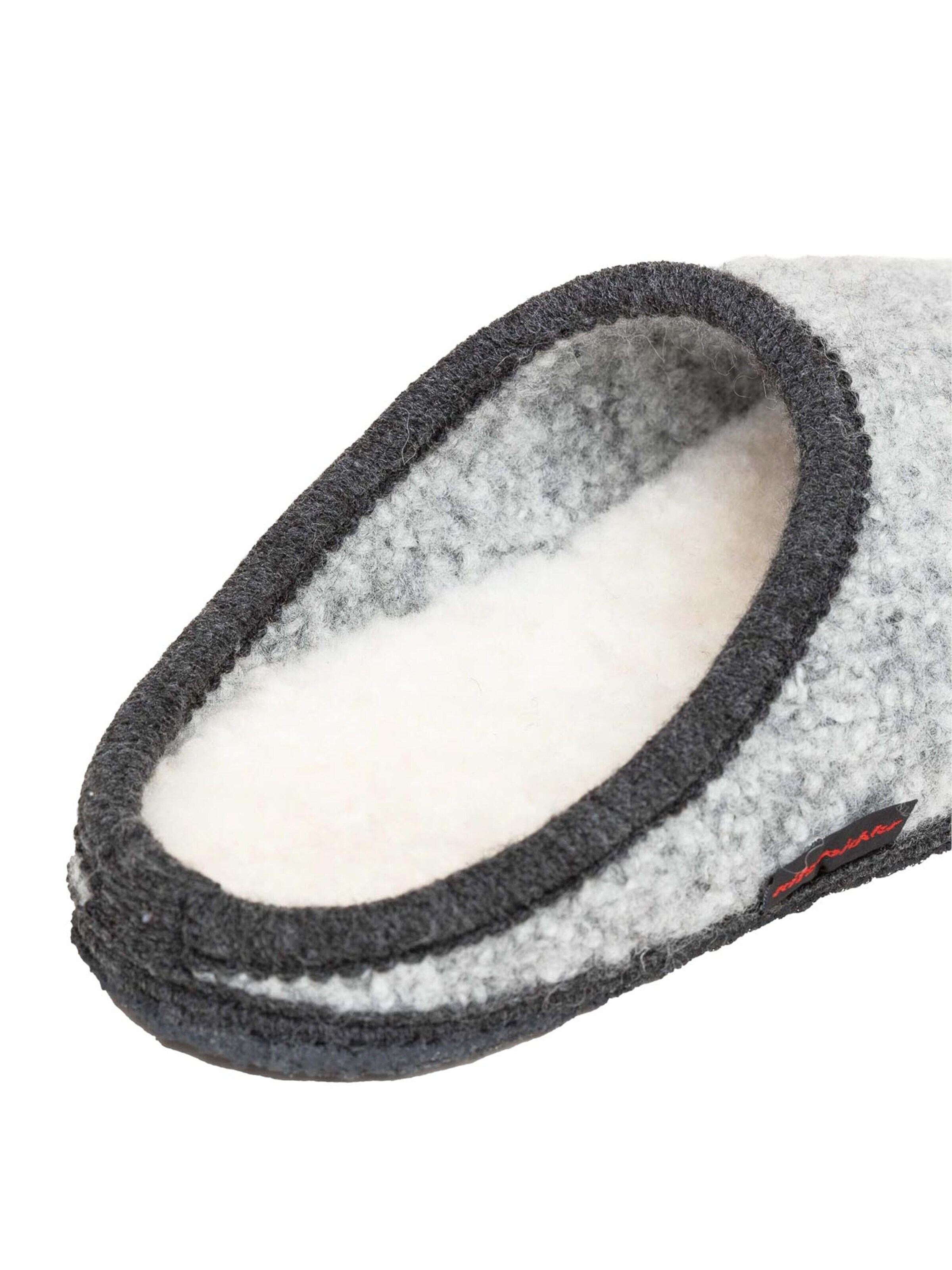 Gottstein Slippers 'Walchsee' in Grey
