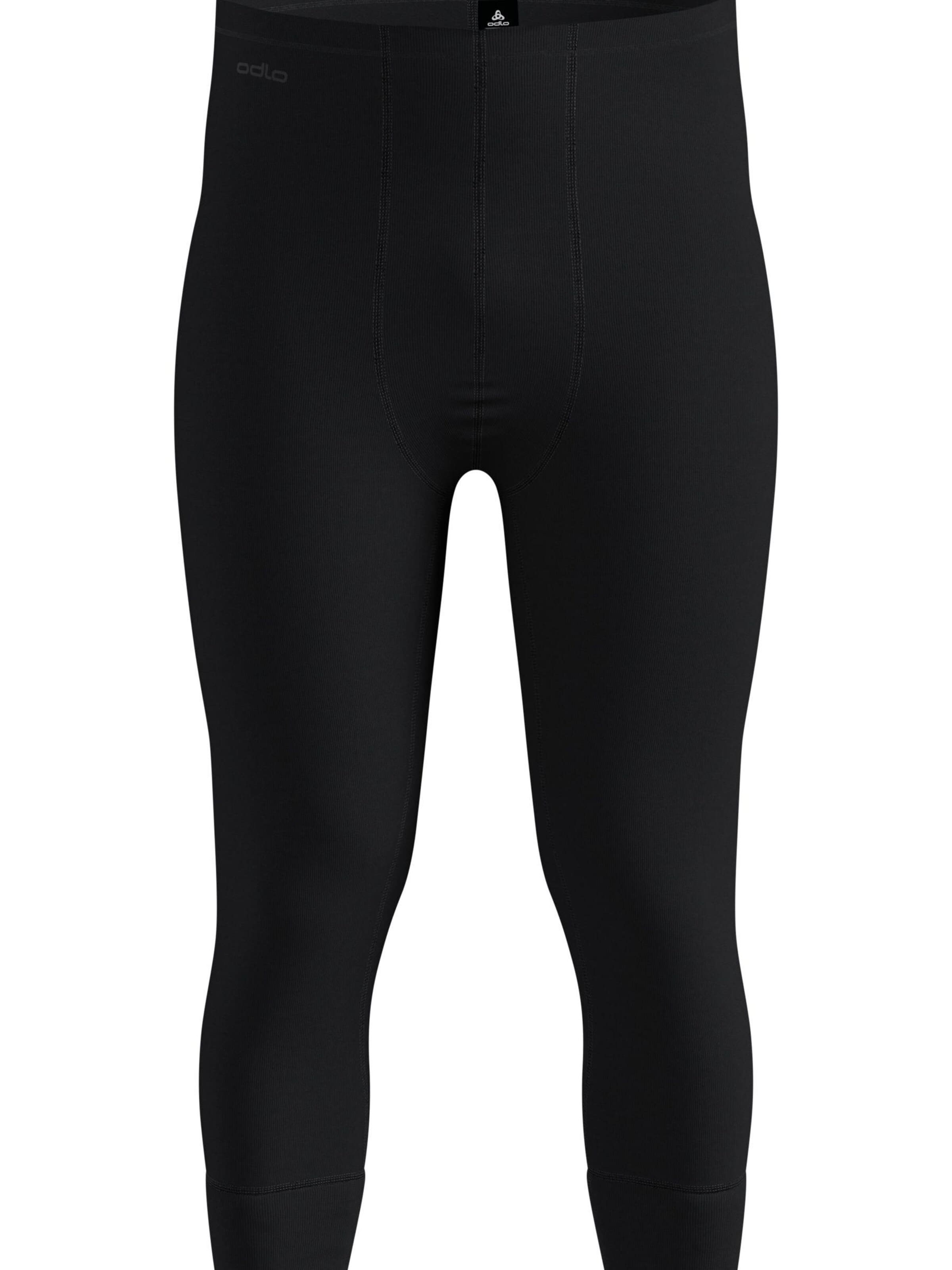 ODLO Slimfit Sporthose 'ACTIVE WARM'‌‌‌‌‌‌‌‌ in Schwarz: Vorderseite