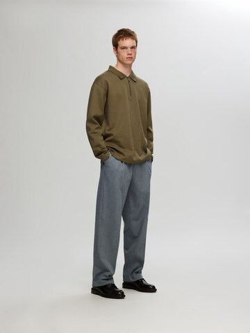 SELECTED Loosefit Bundfaltenhose 'SLH220' in Grau