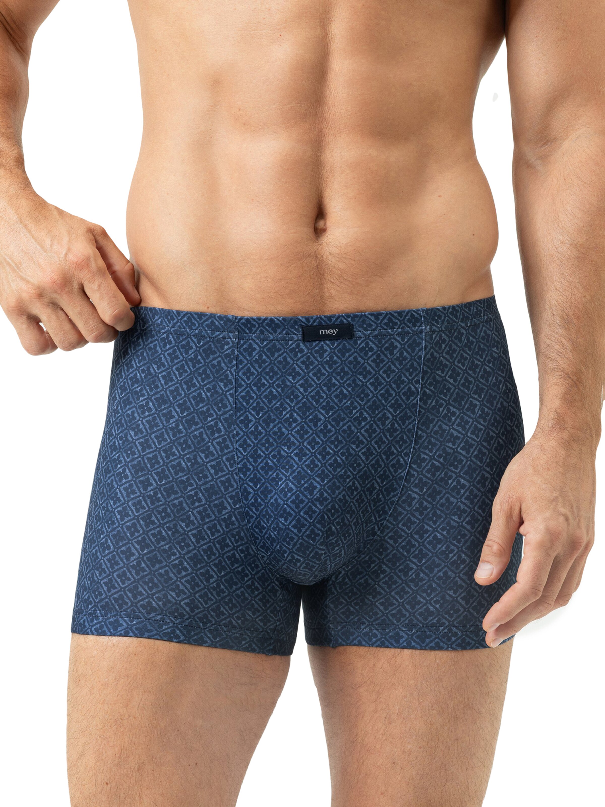 Boxers 'Flowery Blue' Mey en bleu : devant