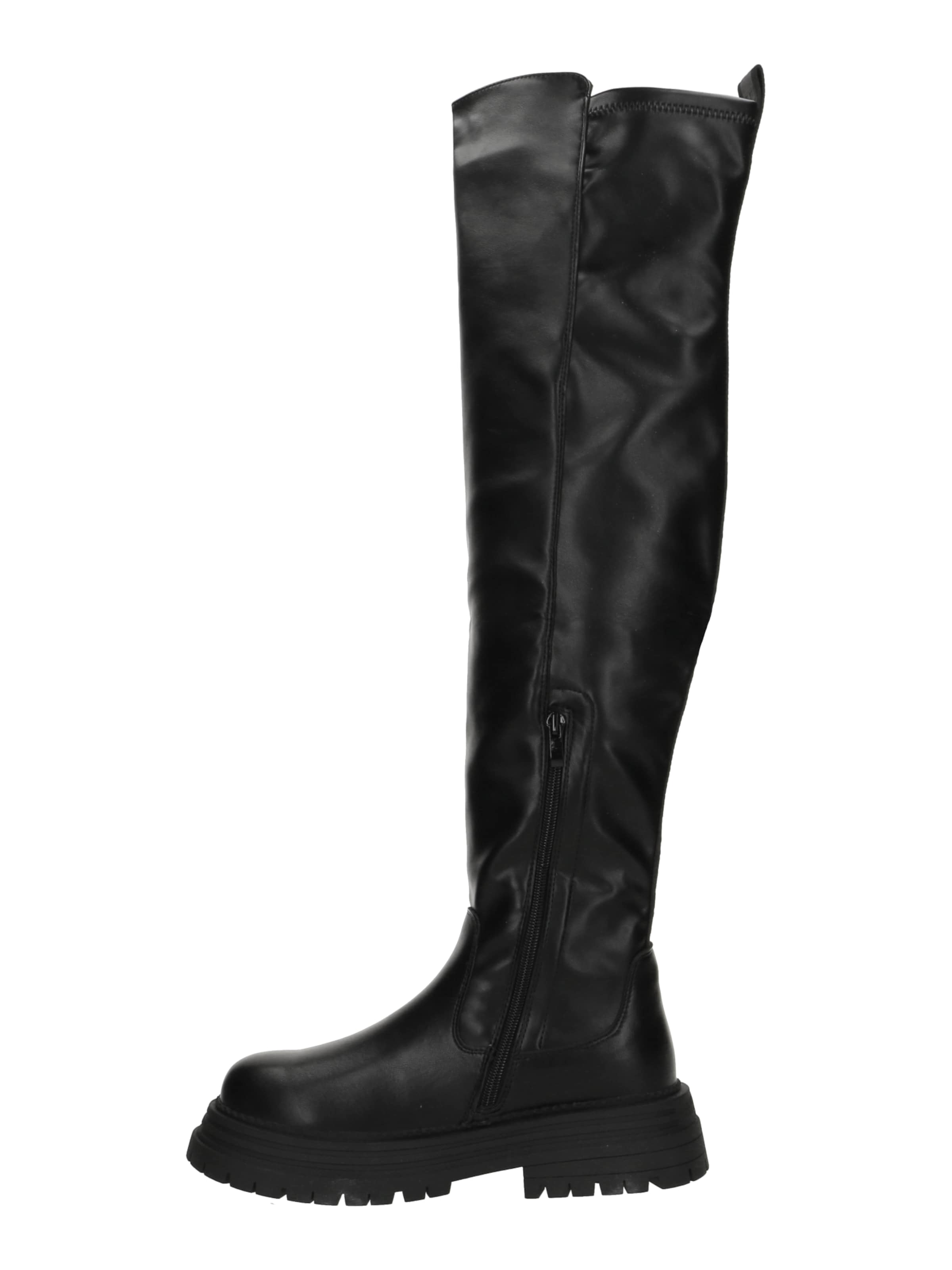 BUFFALO Ботфорты 'LENNOX' в Черный