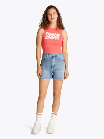Tommy Jeans Regular Shorts in Blau