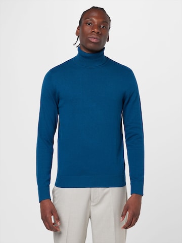 JACK & JONES Sweater 'EMIL' in Blue: front