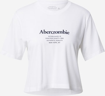Abercrombie & Fitch Shirt in Weiß: front
