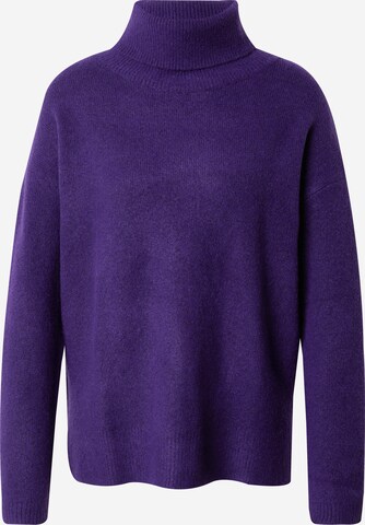 Cartoon Sweater in Purple: front