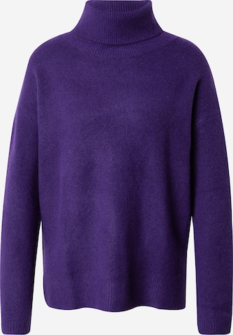 Pull-over Cartoon en violet : devant