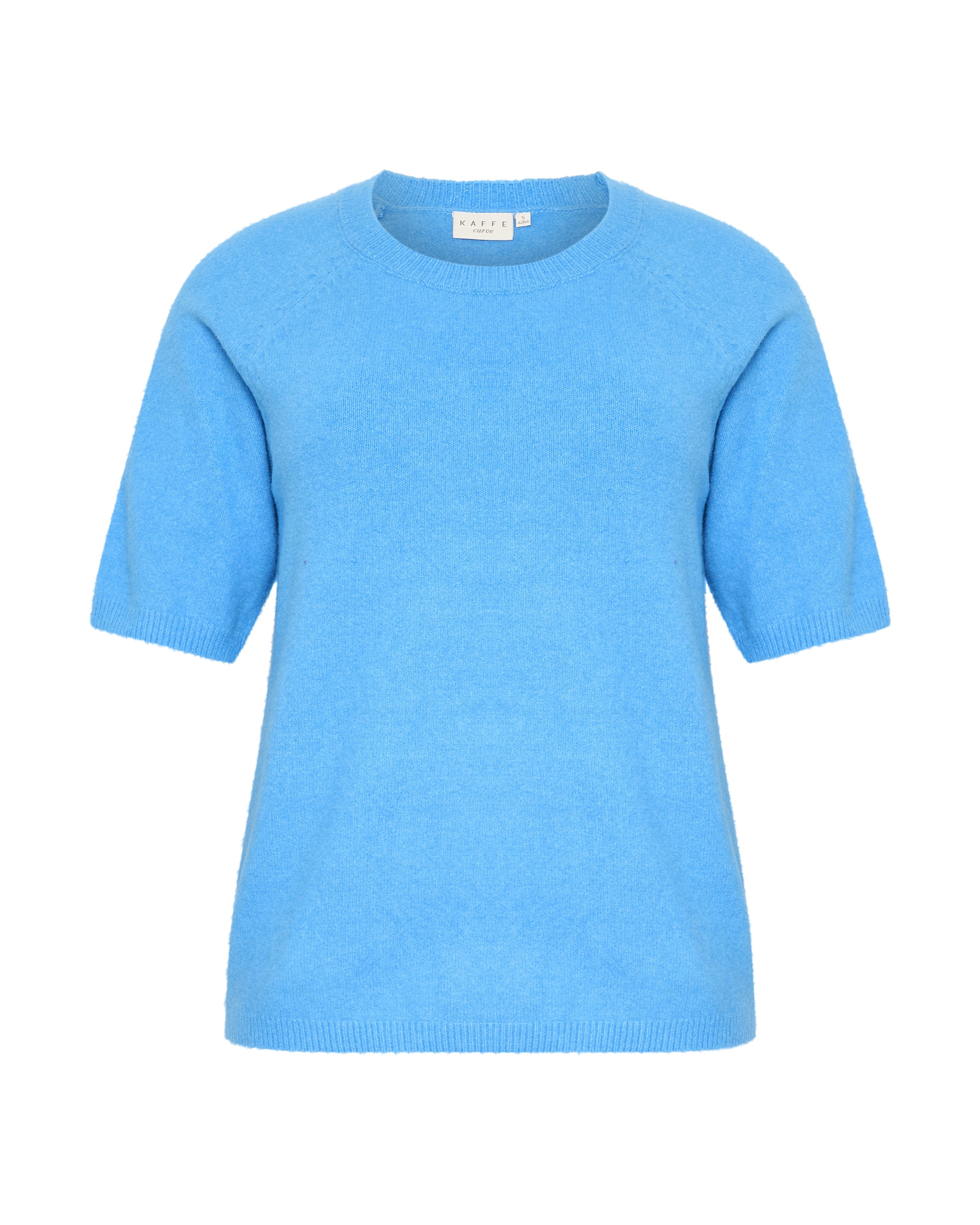 KAFFE CURVE Tröja 'Sylvia' i blå: framsida