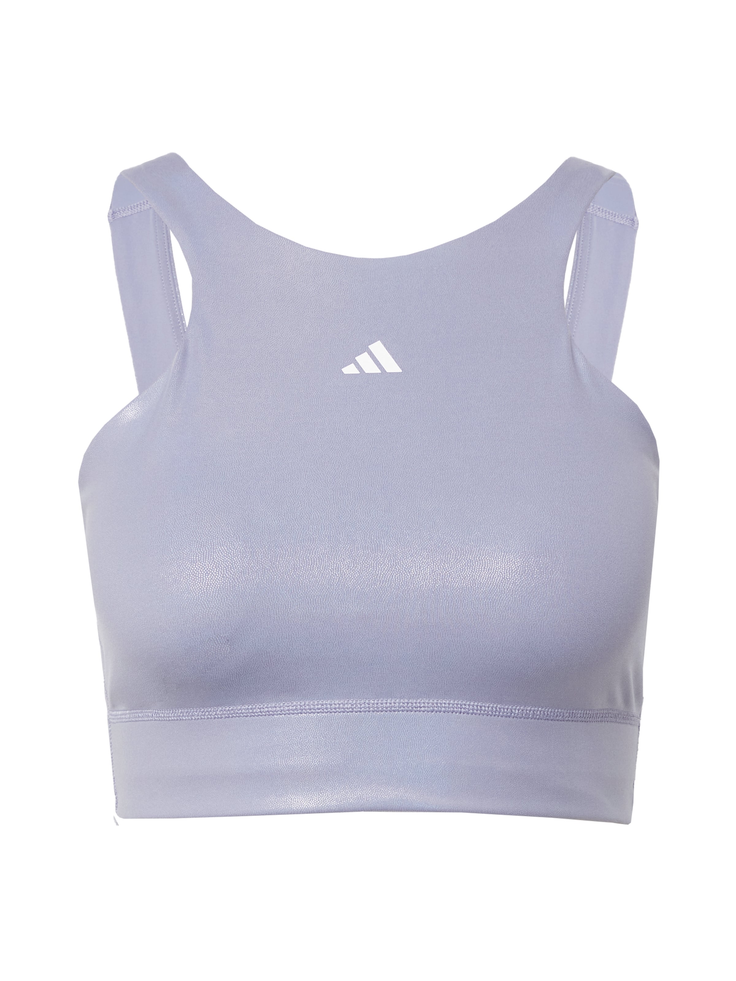 ADIDAS PERFORMANCE Μπουστάκι Αθλητικό σουτιέν 'Powerimpact Medium-Support Longline' σε ασημί: μπροστά